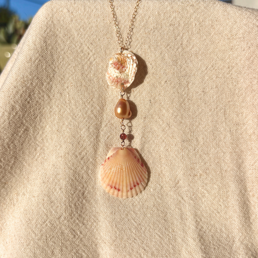 Calypso | Cascade Drop Necklace | 14K Gold-filled