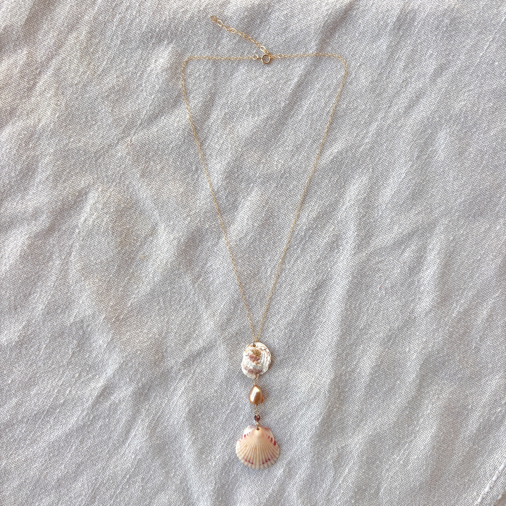 Calypso | Cascade Drop Necklace | 14K Gold-filled