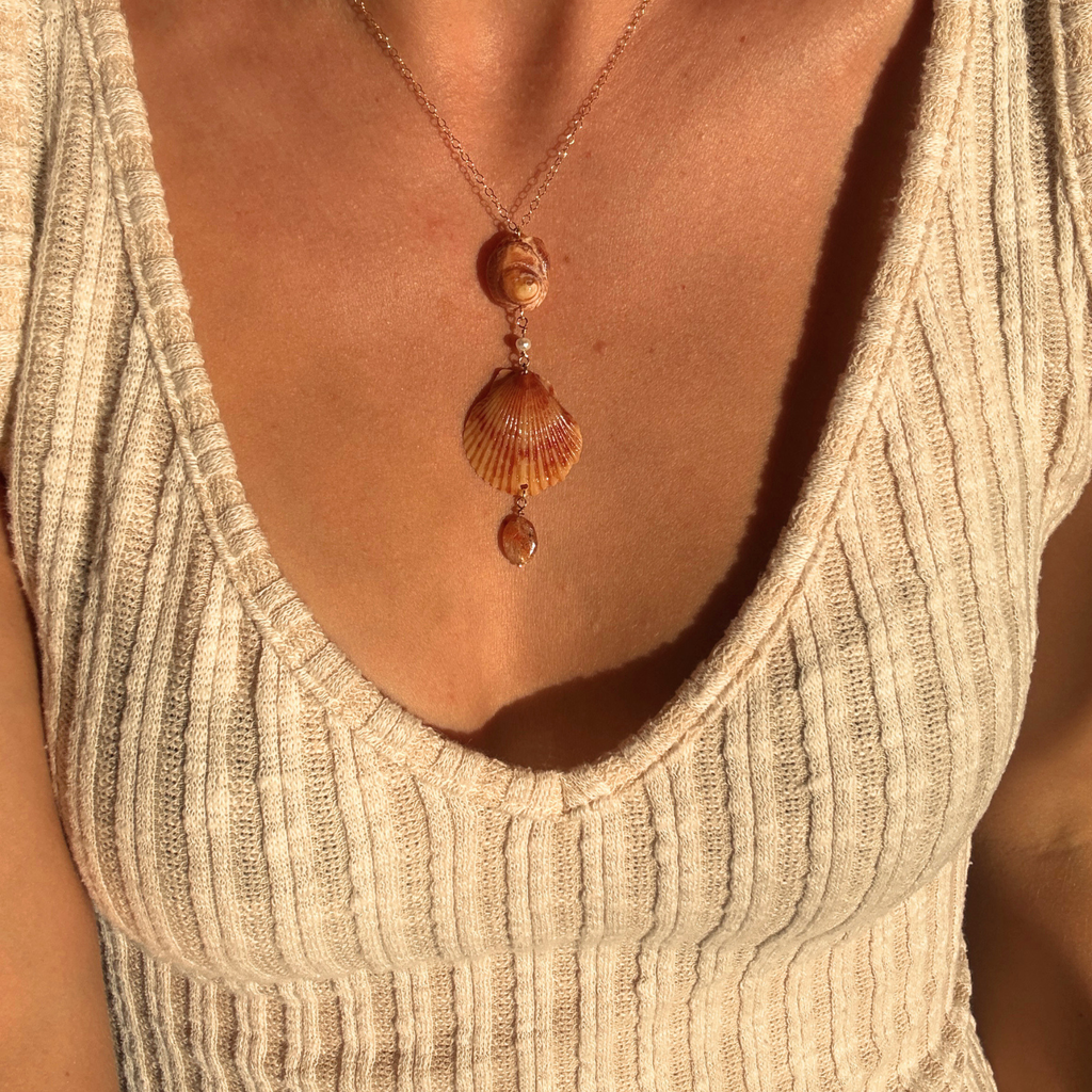 Helen | Cascade Drop Necklace | 14K Gold-filled
