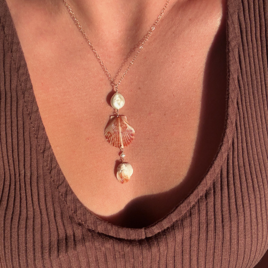 Penelope | Cascade Drop Necklace | 14K Gold-filled