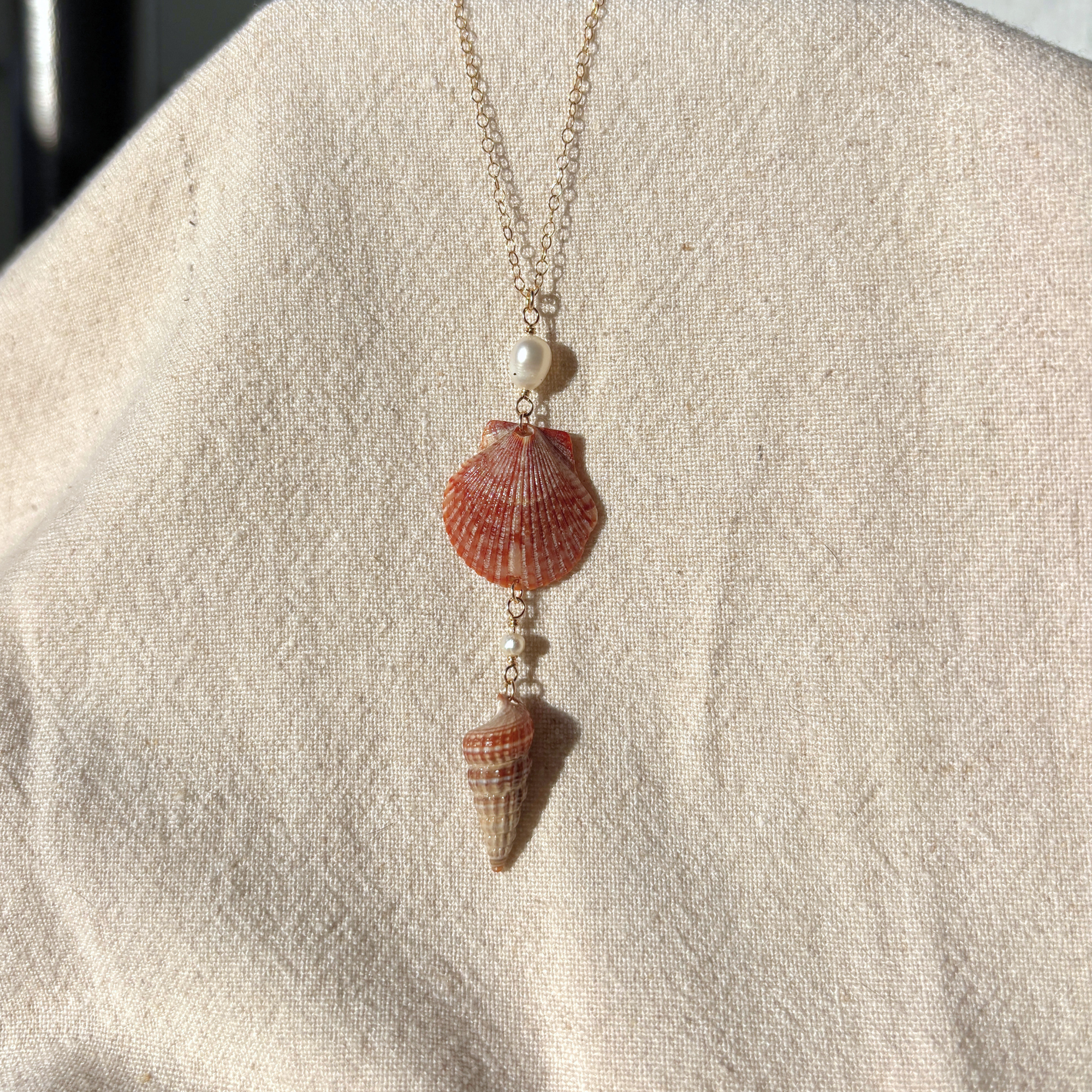 Circe | Cascade Drop Necklace | 14K Gold-filled