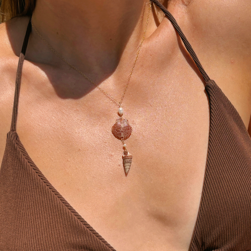 Circe | Cascade Drop Necklace | 14K Gold-filled