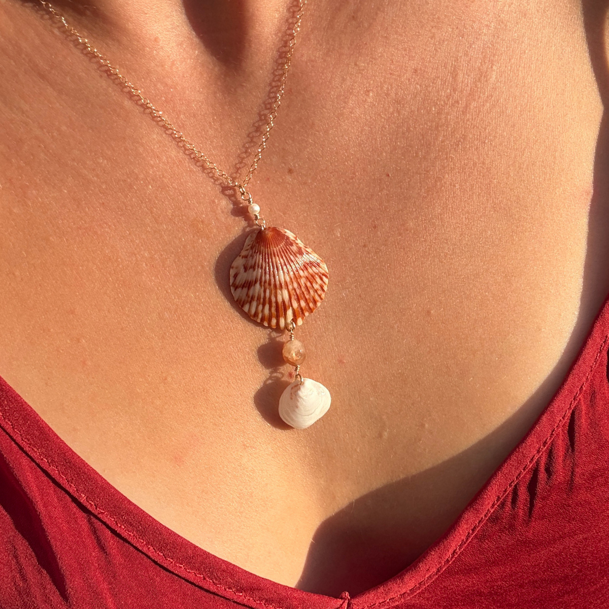 Andromeda | Cascade Drop Necklace | 14K Gold-filled