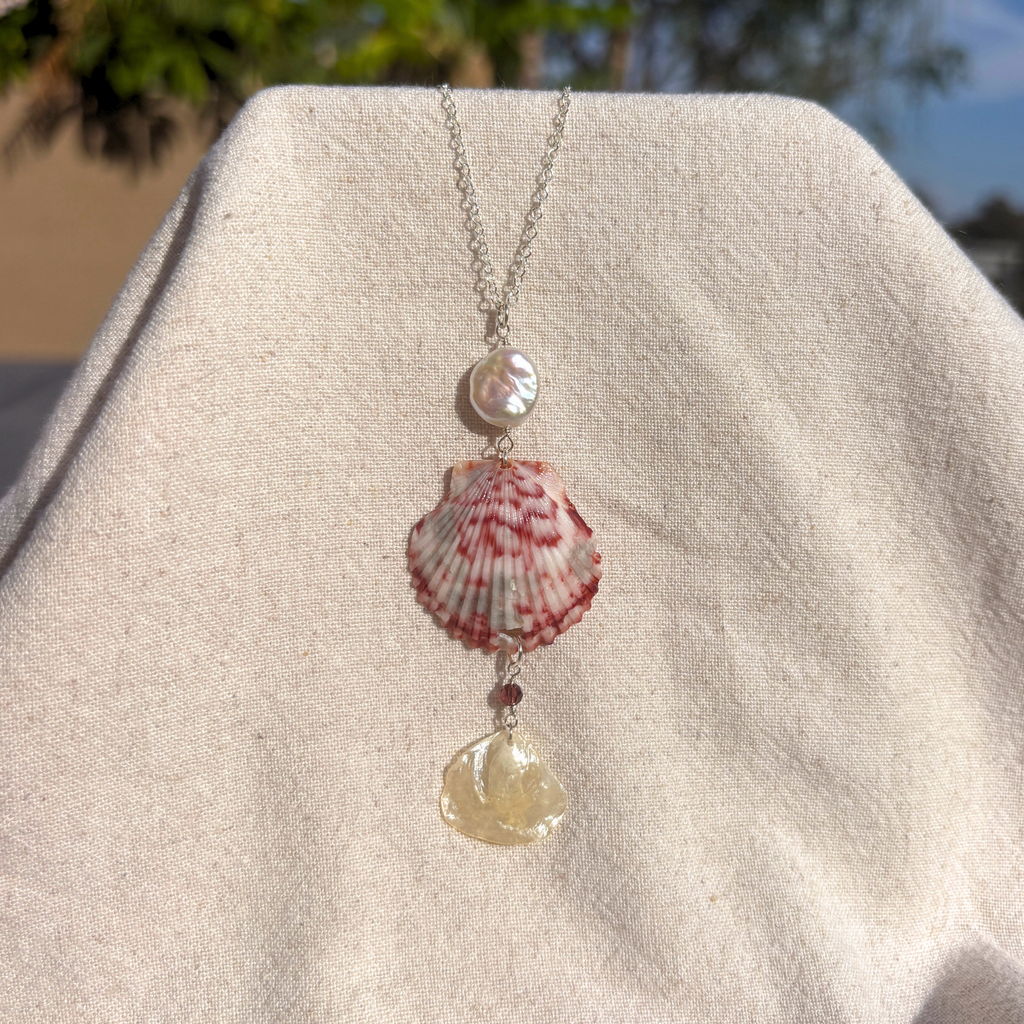 Aphrodite | Cascade Drop Necklace | Sterling Silver