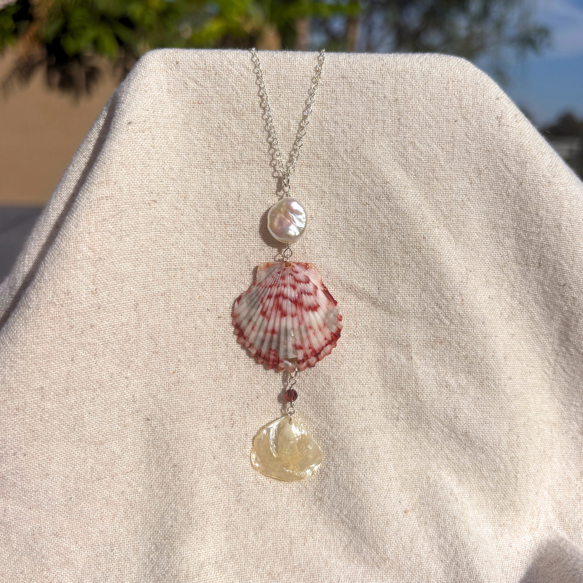 Aphrodite | Cascade Drop Necklace | Sterling Silver