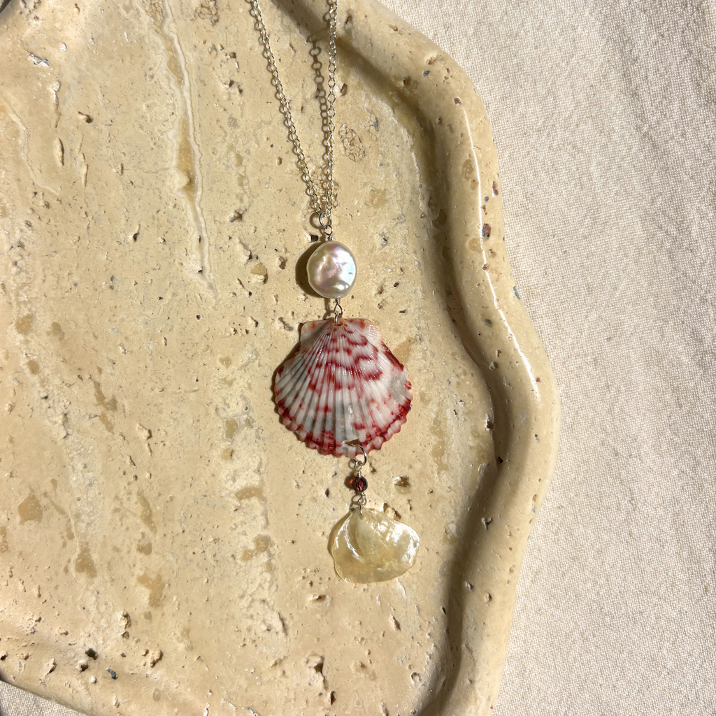 Aphrodite | Cascade Drop Necklace | Sterling Silver