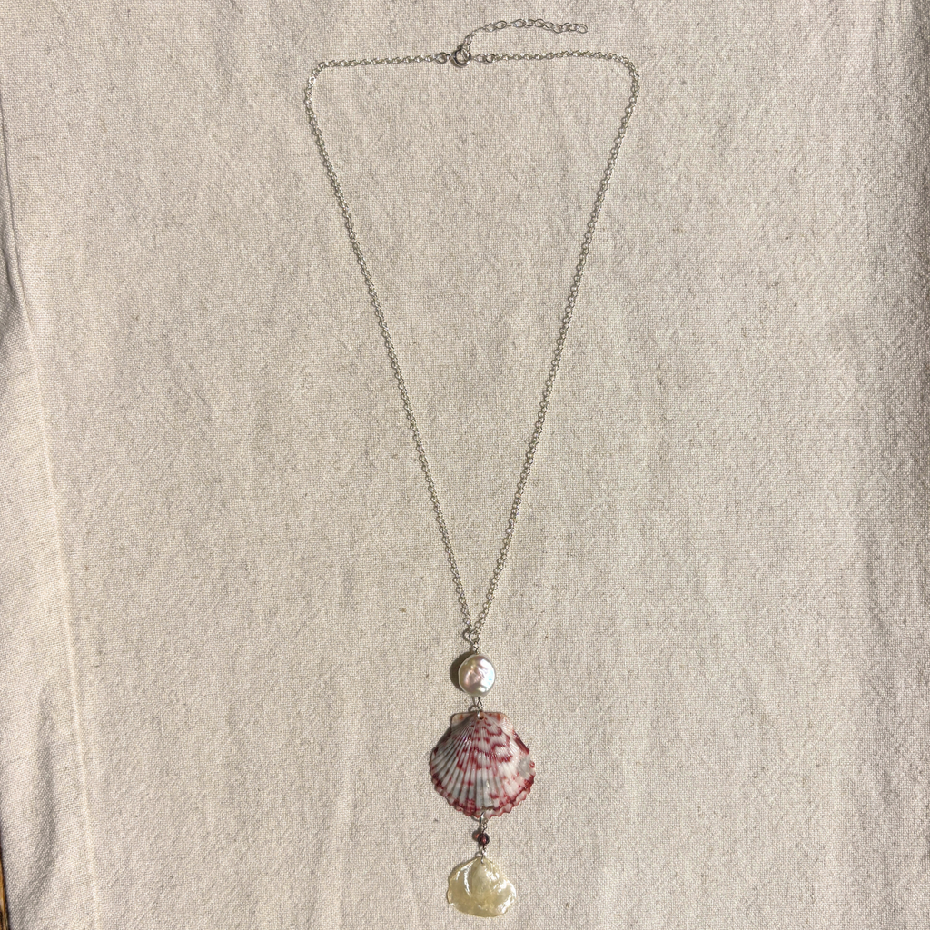 Aphrodite | Cascade Drop Necklace | Sterling Silver