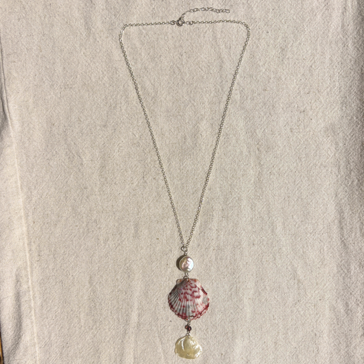 Aphrodite | Cascade Drop Necklace | Sterling Silver