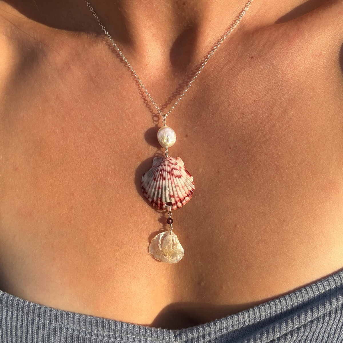 Aphrodite | Cascade Drop Necklace | Sterling Silver