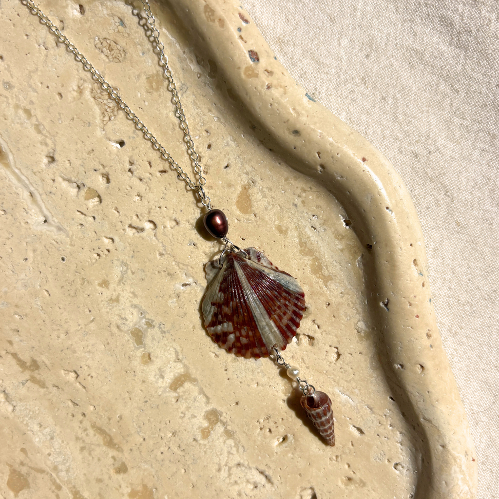 Ariadne | Cascade Drop Necklace | Sterling Silver
