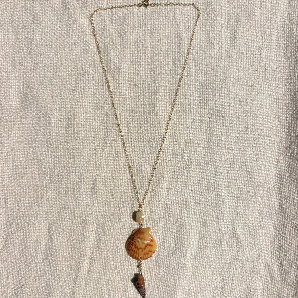 Atalanta | Cascade Drop Necklace | 14K Gold-filled