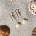 Seashell Drop Earrings | 14K Gold-filled