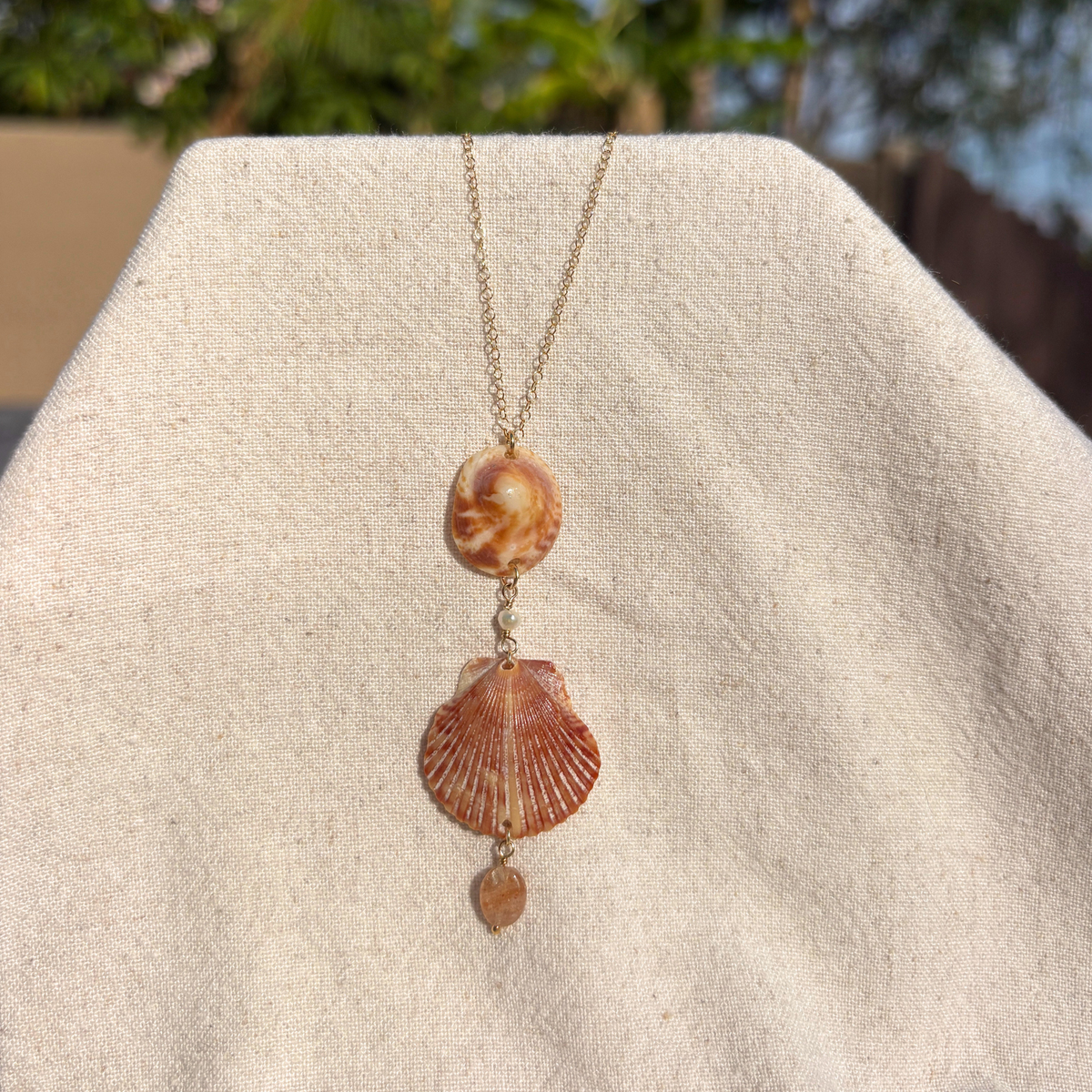 Hera | Cascade Drop Necklace | 14K Gold-filled