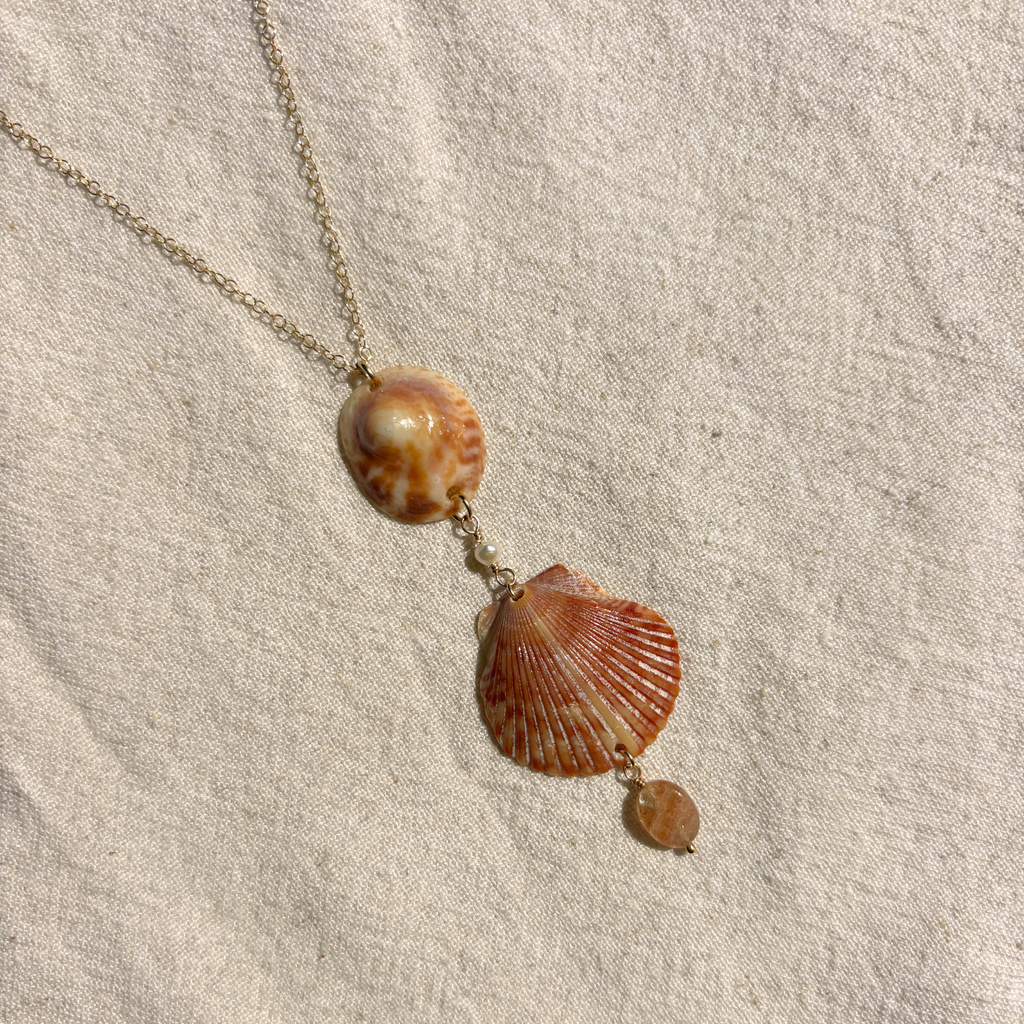 Hera | Cascade Drop Necklace | 14K Gold-filled