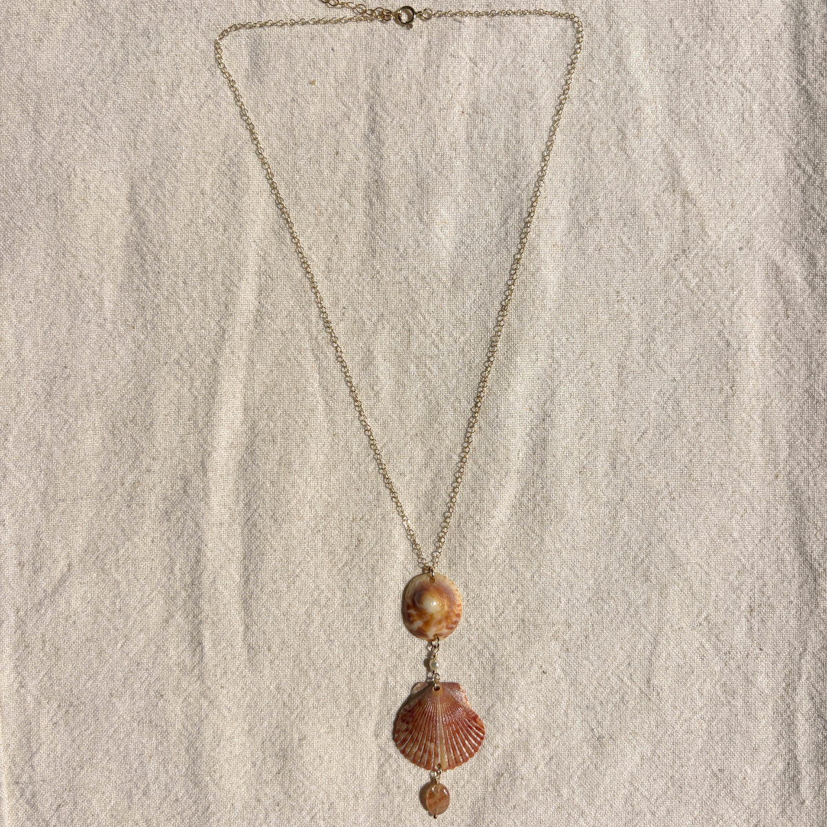 Hera | Cascade Drop Necklace | 14K Gold-filled