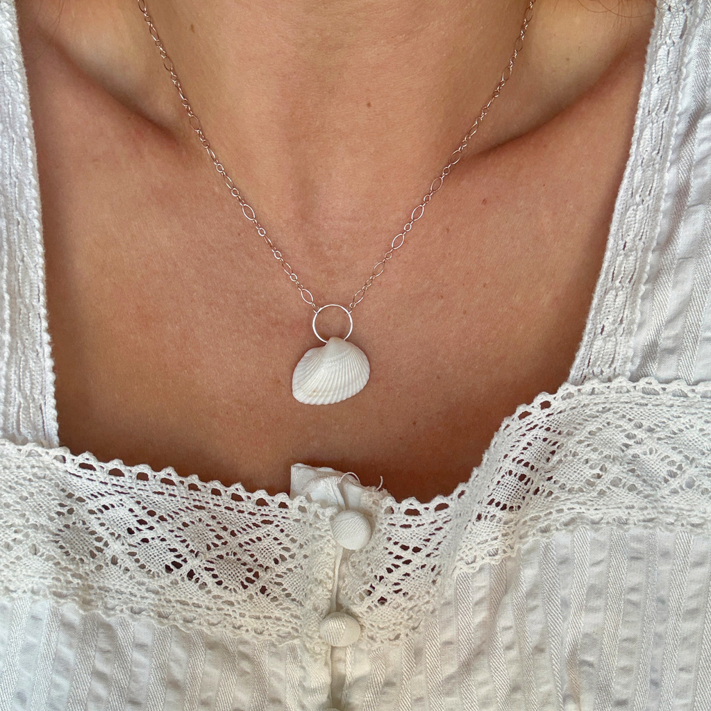 The Linked Seashell Necklace | Sterling Silver