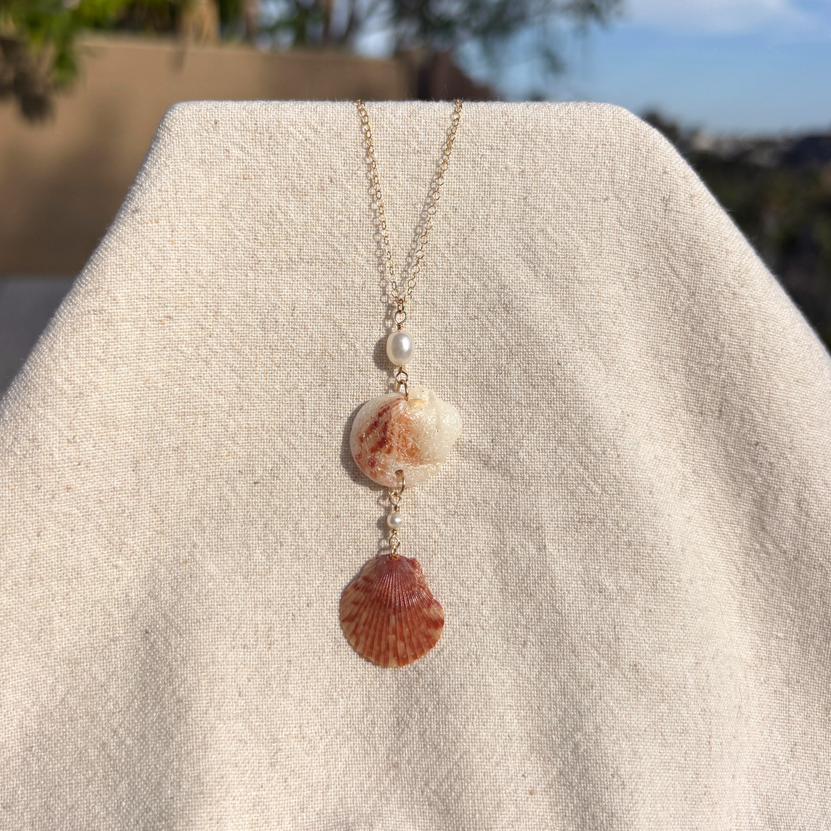 Medea | Cascade Drop Necklace | 14K Gold-filled