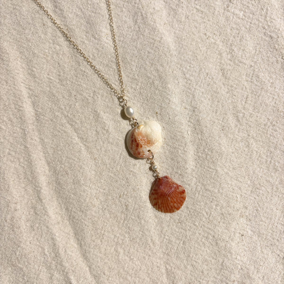Medea | Cascade Drop Necklace | 14K Gold-filled
