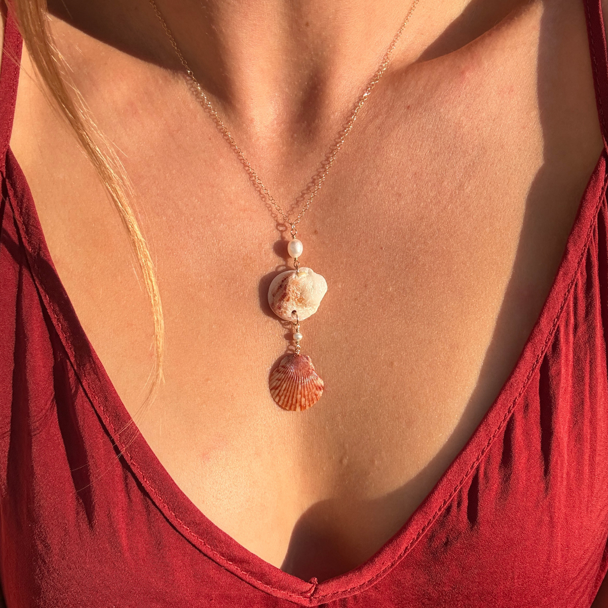 Medea | Cascade Drop Necklace | 14K Gold-filled