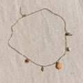 Oceanside | Seashell Charm Necklace | 14K Gold-filled