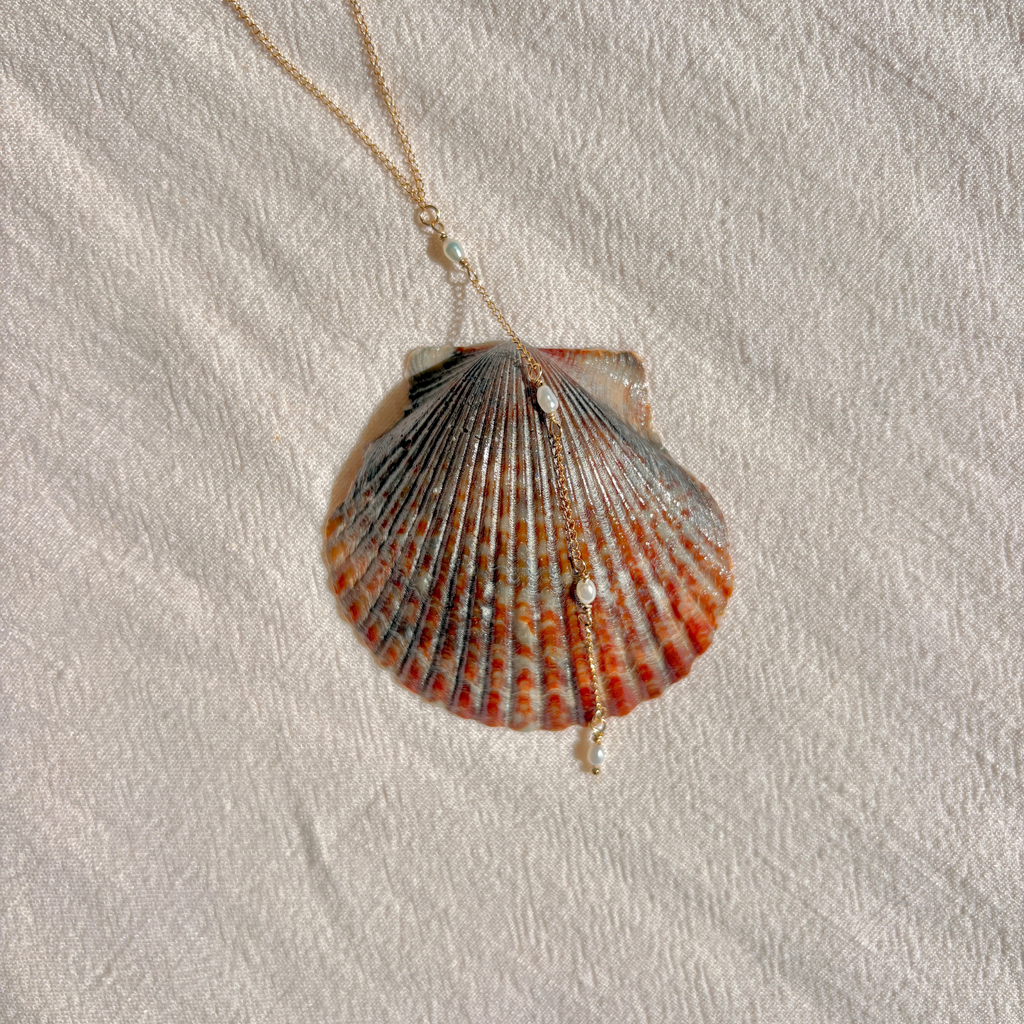 Mini Pearl Drop Necklace | 14K Gold-filled