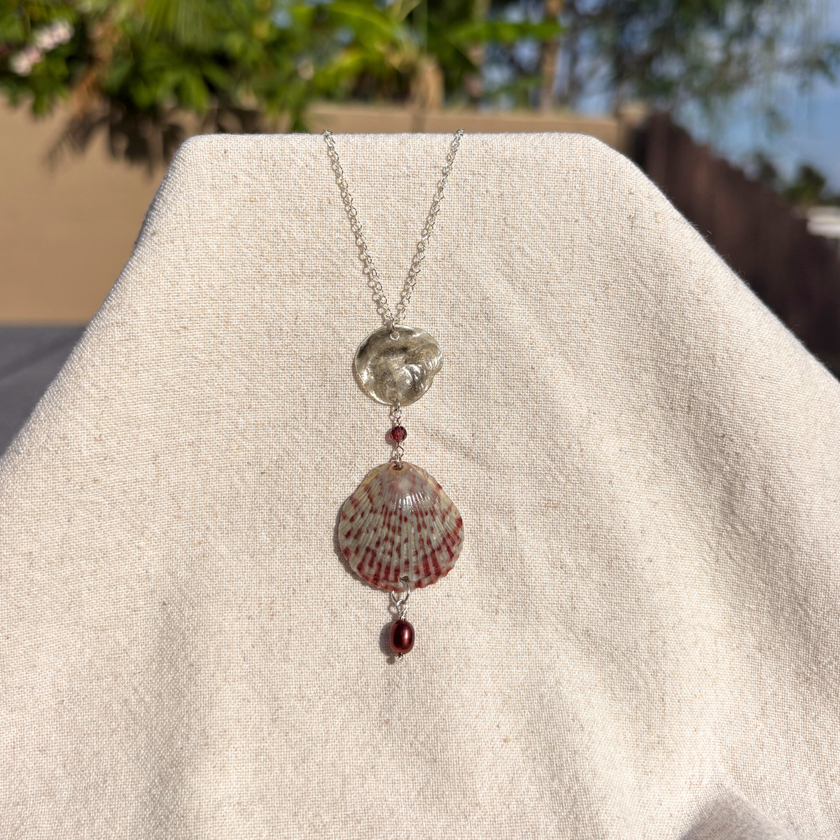 Persephone | Cascade Drop Necklace | Sterling Silver