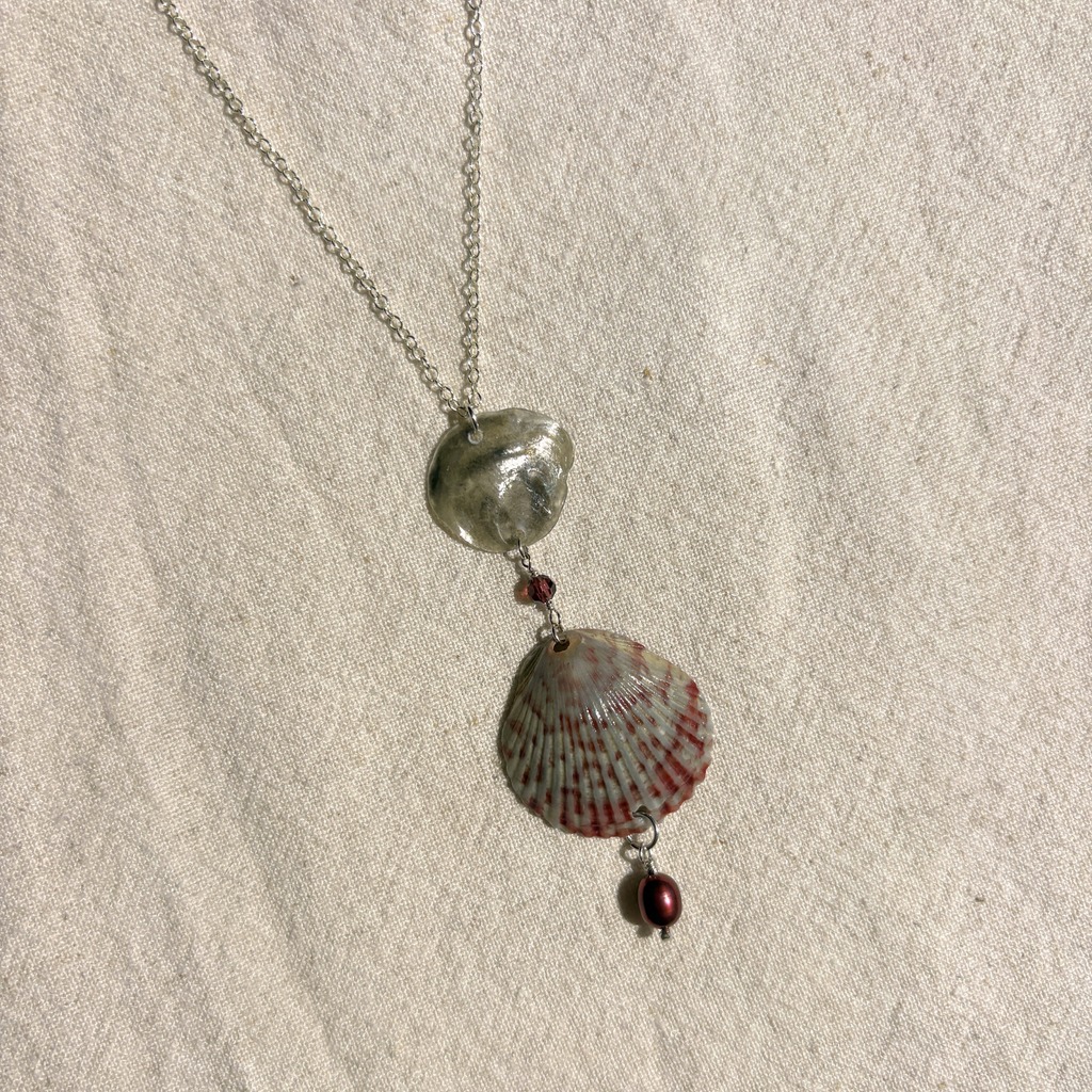 Persephone | Cascade Drop Necklace | Sterling Silver