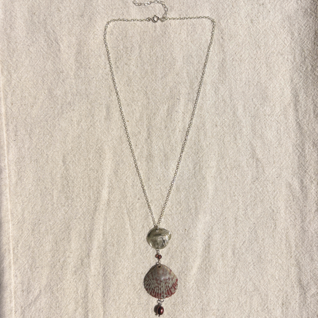 Persephone | Cascade Drop Necklace | Sterling Silver
