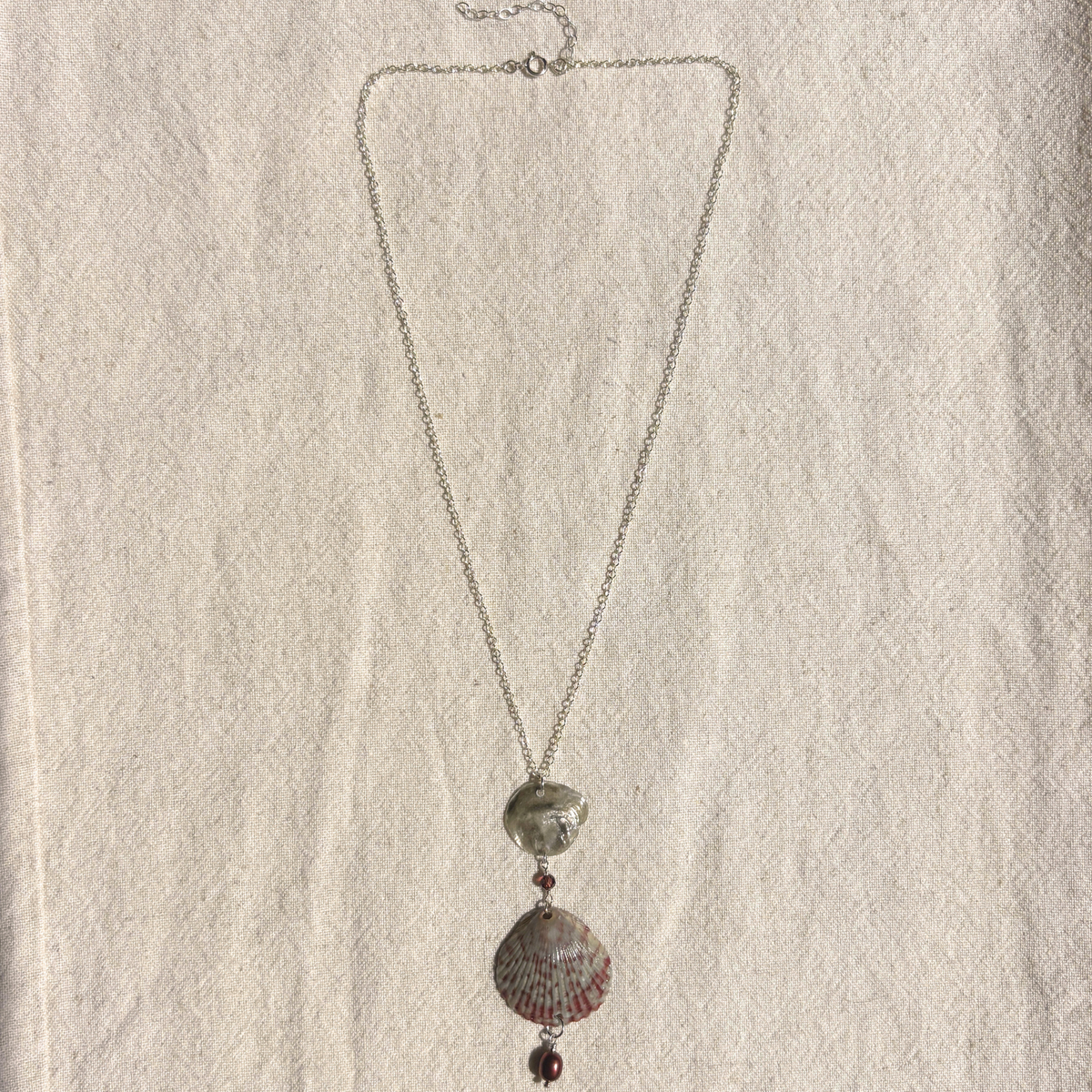 Persephone | Cascade Drop Necklace | Sterling Silver