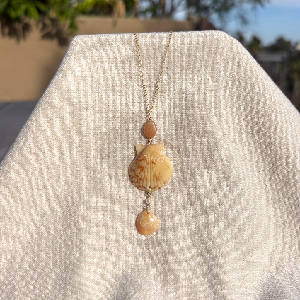 Psyche | Cascade Drop Necklace | 14K Gold-filled