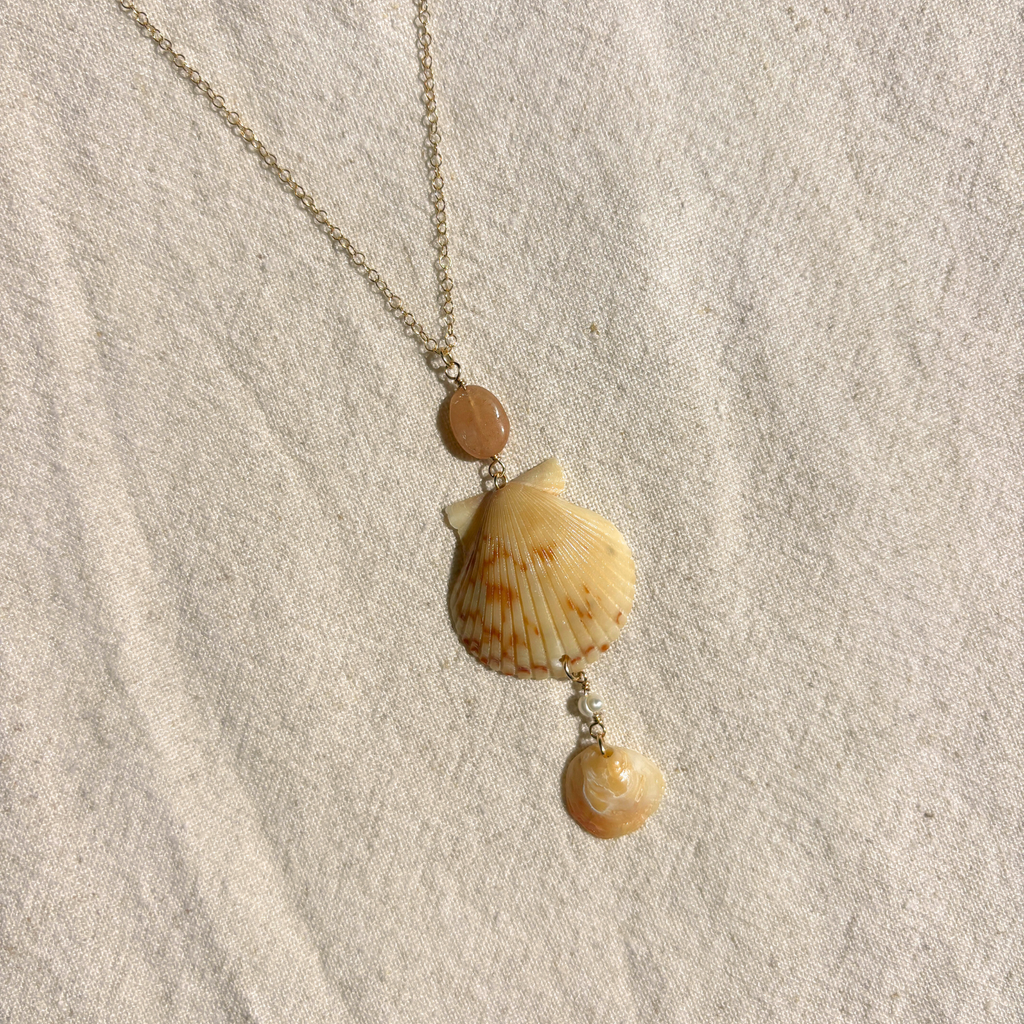 Psyche | Cascade Drop Necklace | 14K Gold-filled