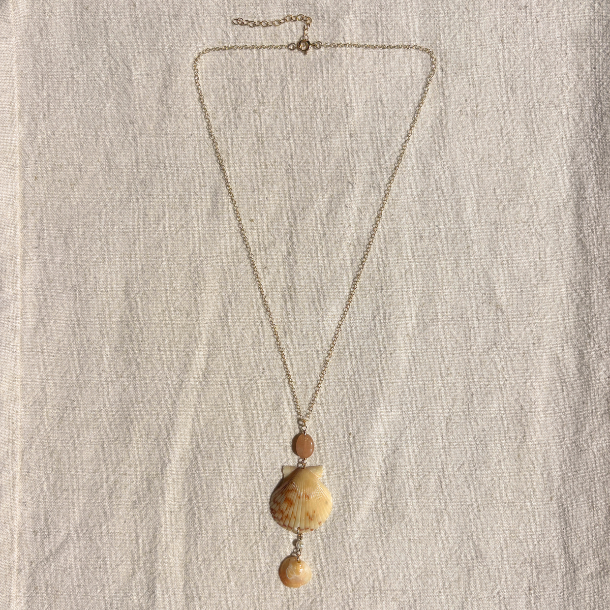 Psyche | Cascade Drop Necklace | 14K Gold-filled