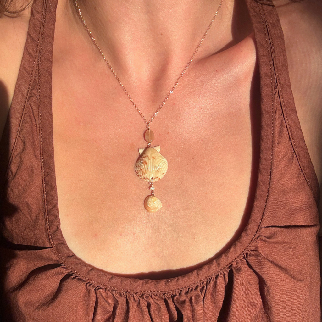 Psyche | Cascade Drop Necklace | 14K Gold-filled