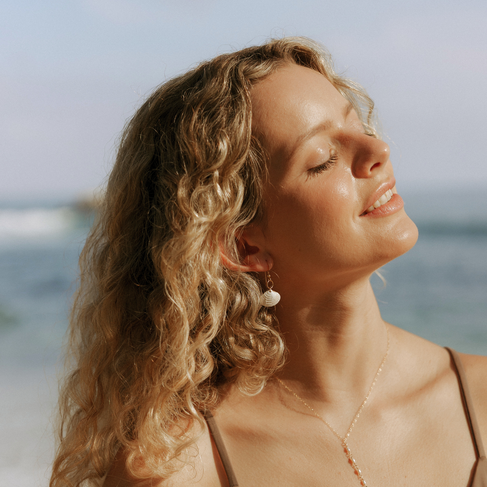 Seashell Earrings | 14K Gold-filled