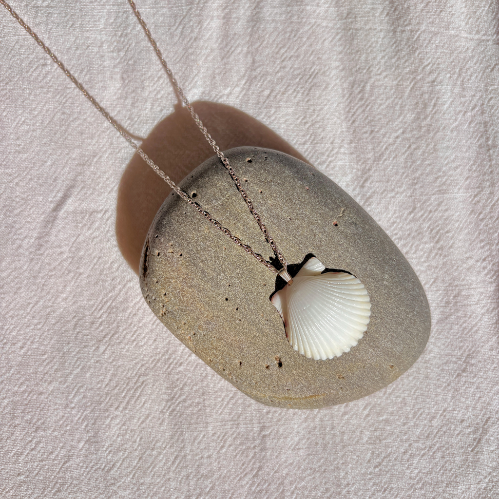 Floridian Scallop Necklace | Sterling Silver