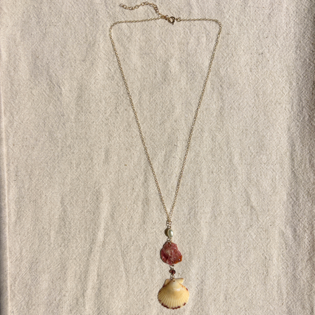 Selene | Cascade Drop Necklace | 14K Gold-filled